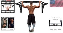 Load image into Gallery viewer, Space-Saving Wall-Mounted Pull Up and Dip Station for Ultimate Home Workouts