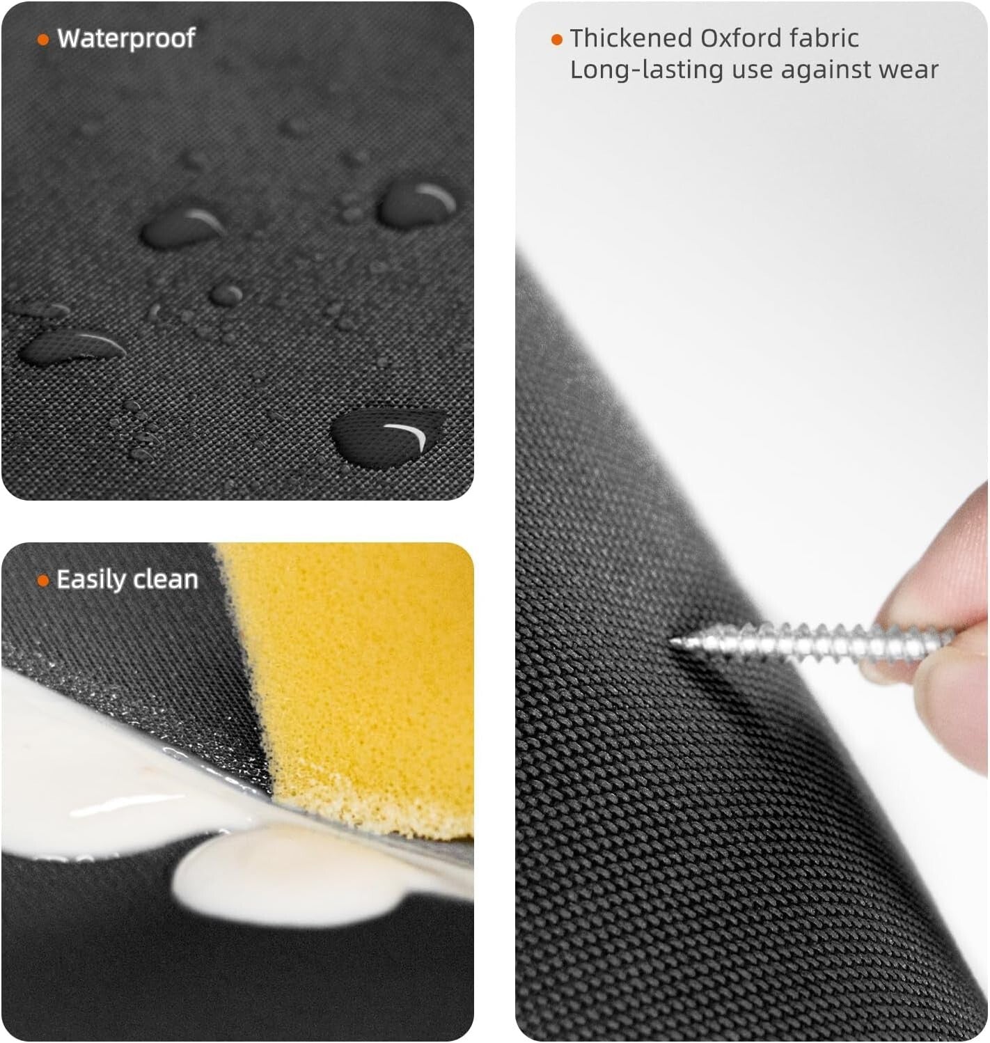 Eco-Conscious Laundry Sorter Cart with Waterproof Bags & Locking Wheels, Black