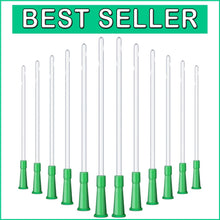 Load image into Gallery viewer, Clear 120-Count PVC Replacement Enema Tubes with Rounded Ends for 12FR Needs