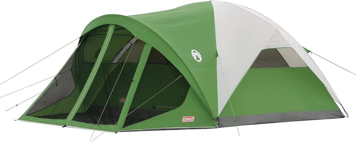 Easy-Setup 6-Person Tent with Bug-Free Screened Porch & WeatherTech Features