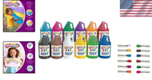 Load image into Gallery viewer, Washable Tempera Paint in 12 Vibrant Colors - Ideal for School Projects &amp; Crafts