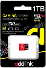 Load image into Gallery viewer, Reliable 1TB TurboPlay Gaming Memory Card - 100MB/s for Switch, ROG Ally, Steam