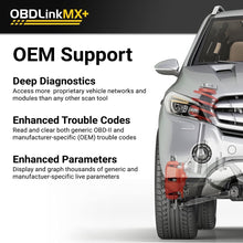 Load image into Gallery viewer, MX+ Bluetooth Scanner: Ultimate Diagnostic Tool for iPhone, Android &amp; Windows