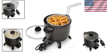 Load image into Gallery viewer, Ceramic Nonstick Multi-Cooker - Deep Fryer and Steamer for Effortless Cooking