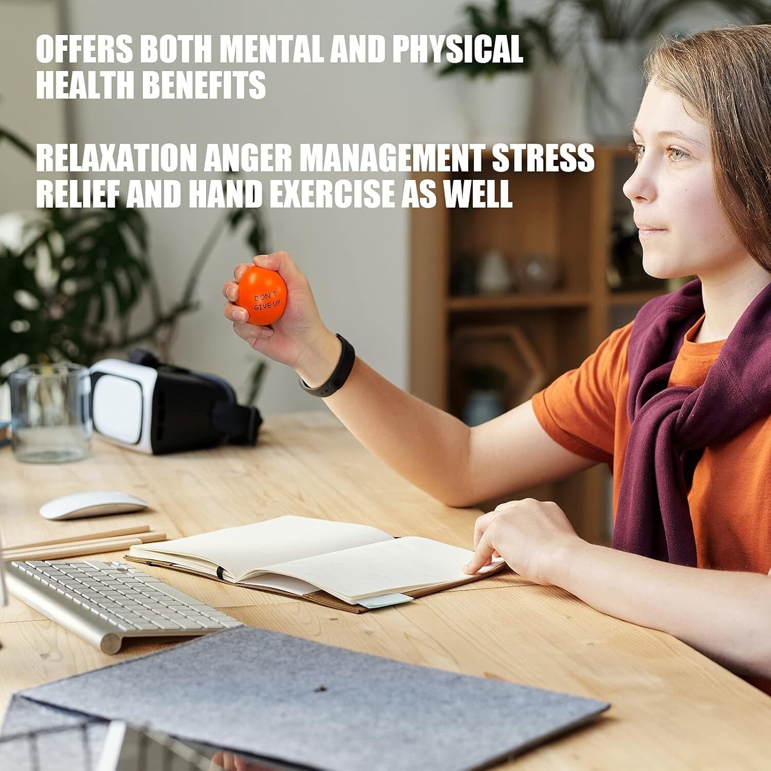 20-Pack Motivational Stress Balls for Kids & Adults - Relieve Anxiety Anywhere