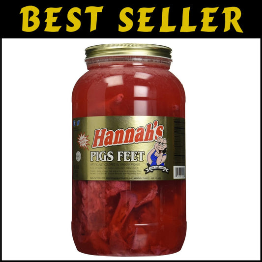 Savory Pickled Pigs Feet – 10-12 Piece 4.25lb Jar for Culinary Delights