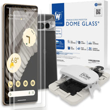 Load image into Gallery viewer, 2-Pack Whitestone Screen Protector &amp; Camera Shield with UV Lamp for Pixel 7 Pro