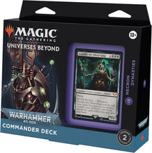 Load image into Gallery viewer, Necron Dynasties Commander Deck - Magic: The Gathering Meets Warhammer 40,000