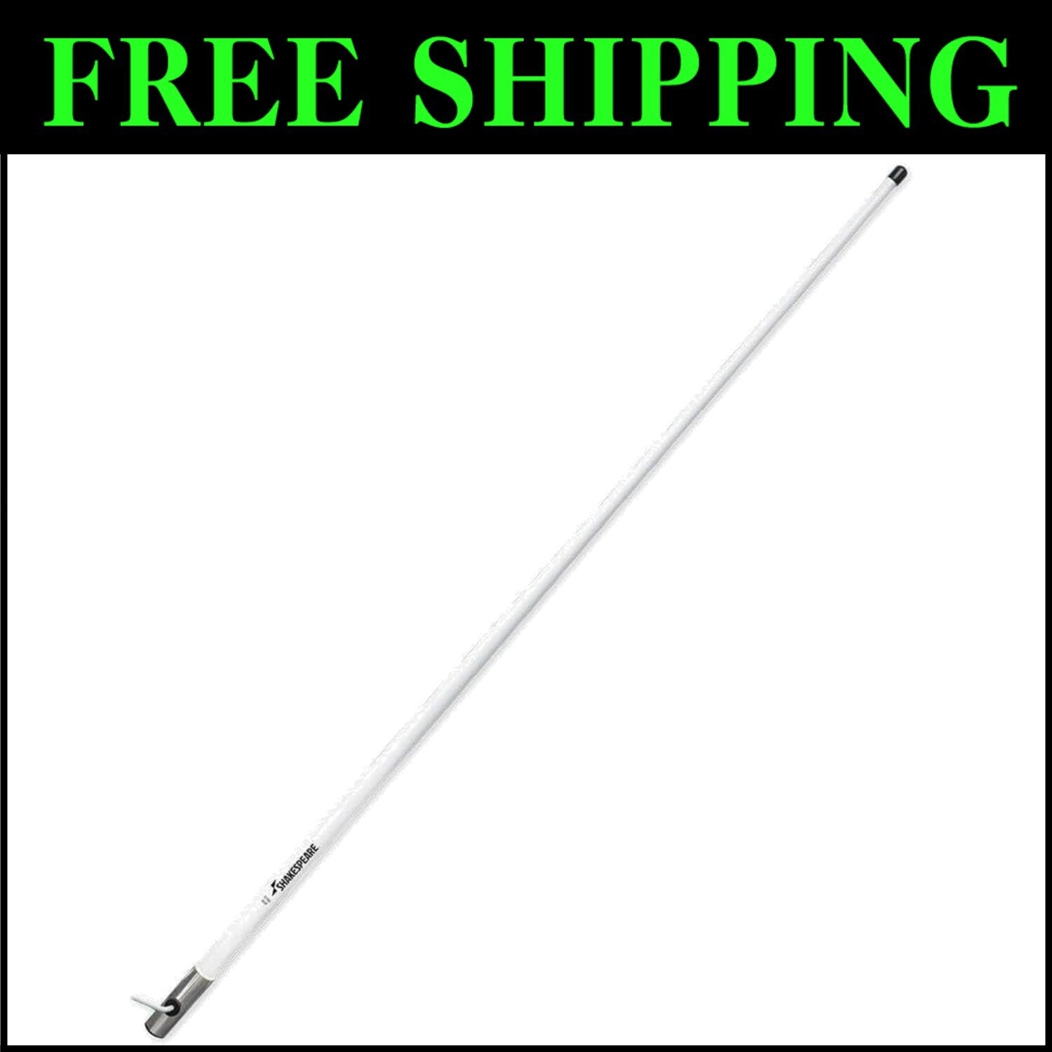 Centennial 4' VHF Antenna - Durable Copper with Chrome-Plated Brass Ferrule