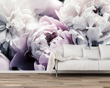 Load image into Gallery viewer, Beautiful Floral Large Mural - 108" x 75" Non-Pasted Silk Wallpaper for Any Room