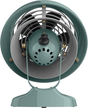 Load image into Gallery viewer, Stylish VFAN Mini Retro Fan - 2-Speed Metal Air Circulator with Adjustable Tilt