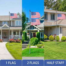 Load image into Gallery viewer, Premium Heavy Duty Flag Pole 25 FT - Perfect for Residential &amp; Commercial Use