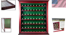 Load image into Gallery viewer, Elegant Mahogany Ball Cabinet with Acrylic Door - Wall Mount for 63 Golf Balls