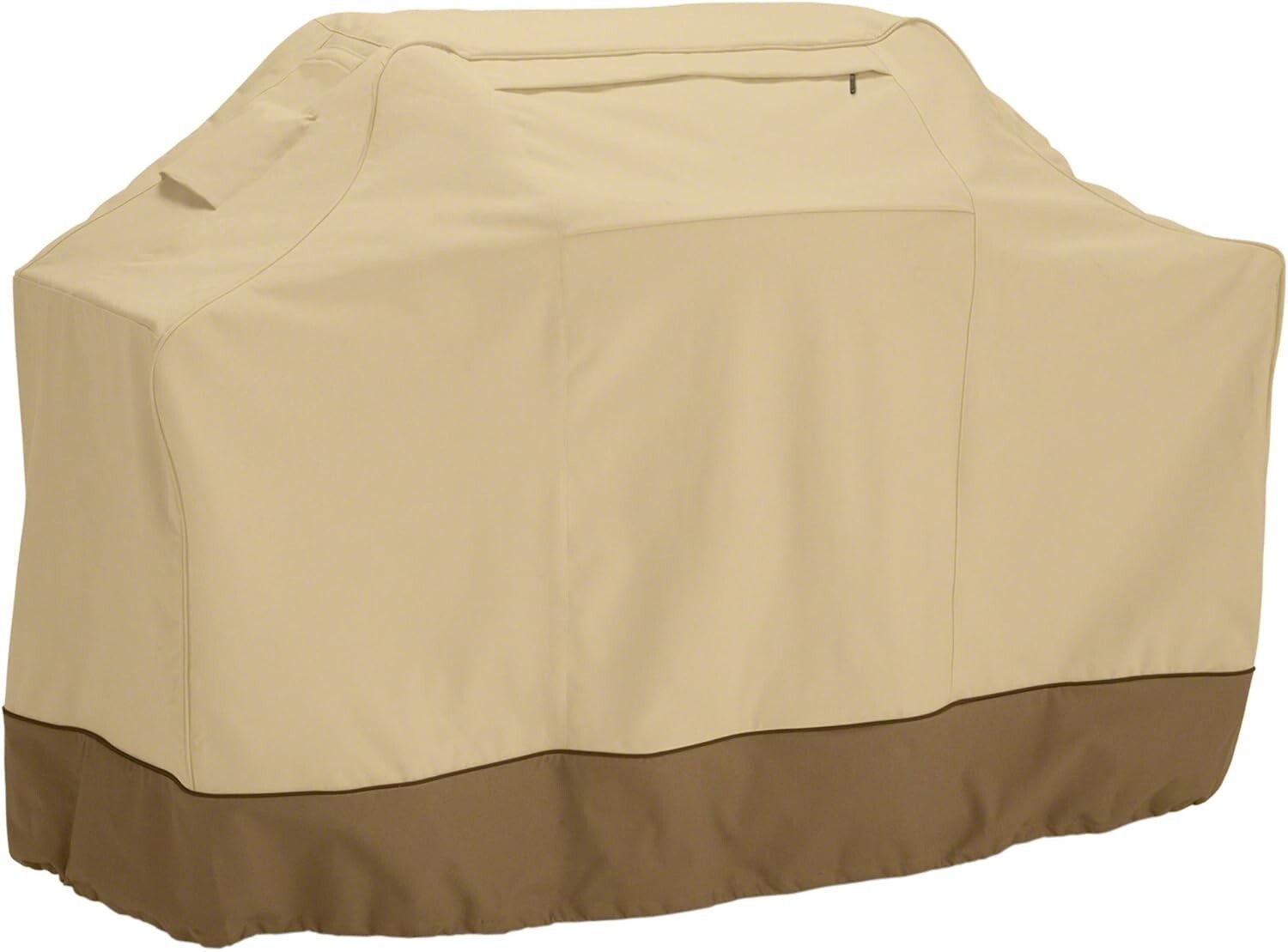 58-Inch Durable BBQ Grill Cover with Stylish Design - Zipper & Buckle Closure