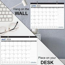 Load image into Gallery viewer, Spacious 2025-2026 Calendar Set - Ideal for Teams &amp; Collaborative Workspaces