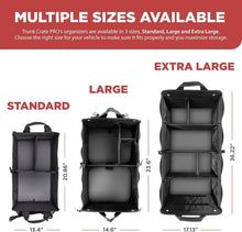 Load image into Gallery viewer, Lightweight Collapsible Car Trunk Organizer with 6 Compartments – Eco-Friendly