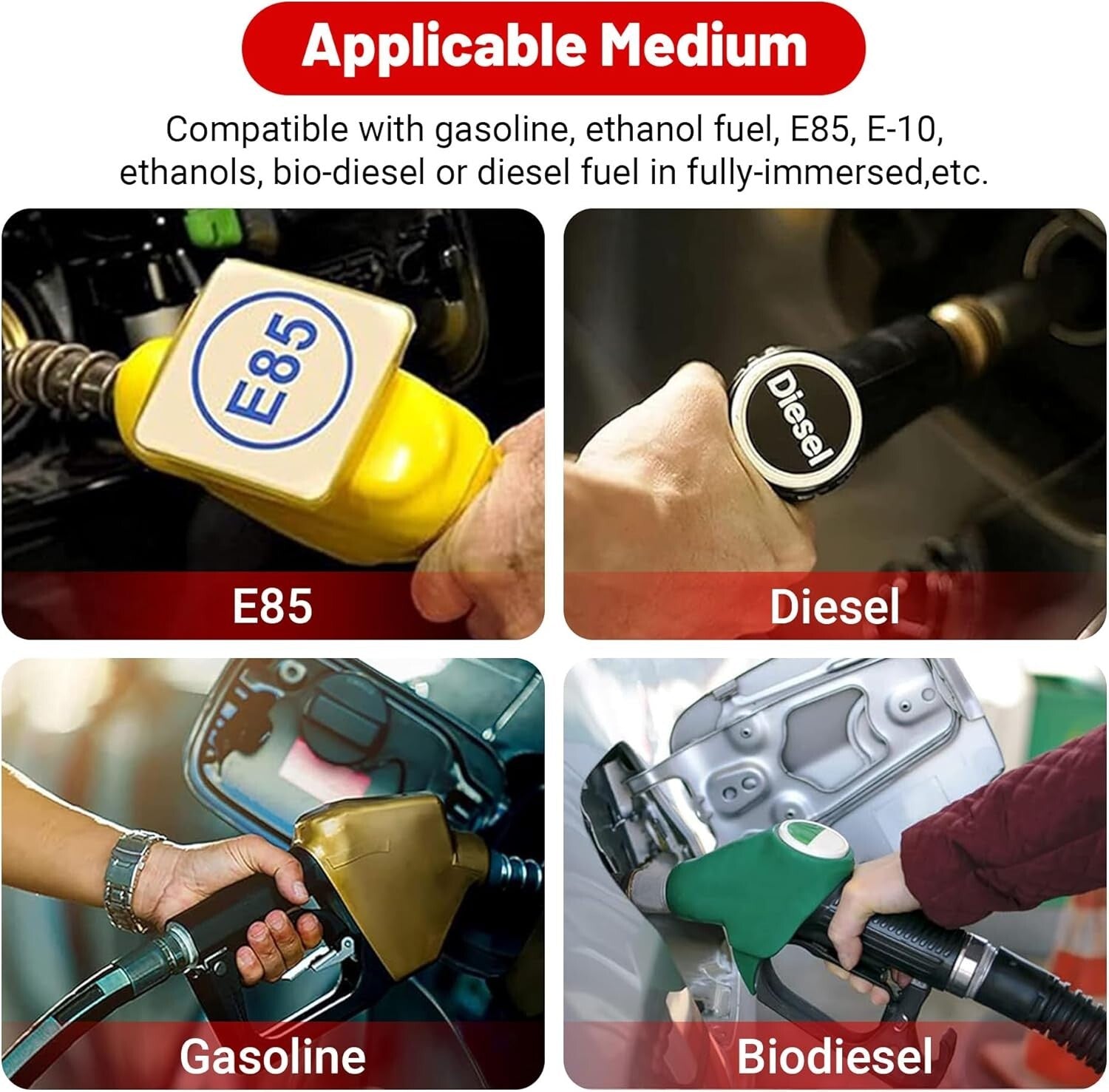 5FT Submersible Fuel Hose 5/16" E85 Line SAE 30R10 - Durable Automotive Solution