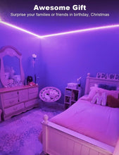 Load image into Gallery viewer, Vibrant App-Controlled RGB LED Strip Lights - 300ft for Bedroom &amp; Party Decor