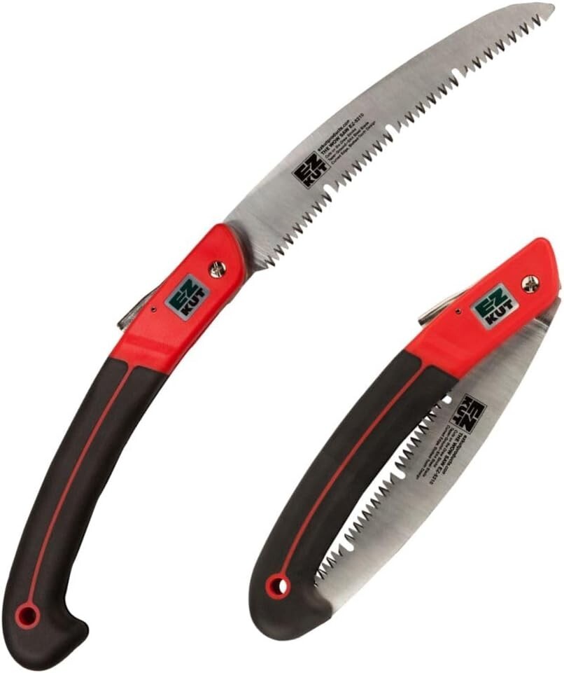 Wow Folding Pruning Saw 10 Inch - Ergonomic Tree Trimmer for Outdoor Adventures