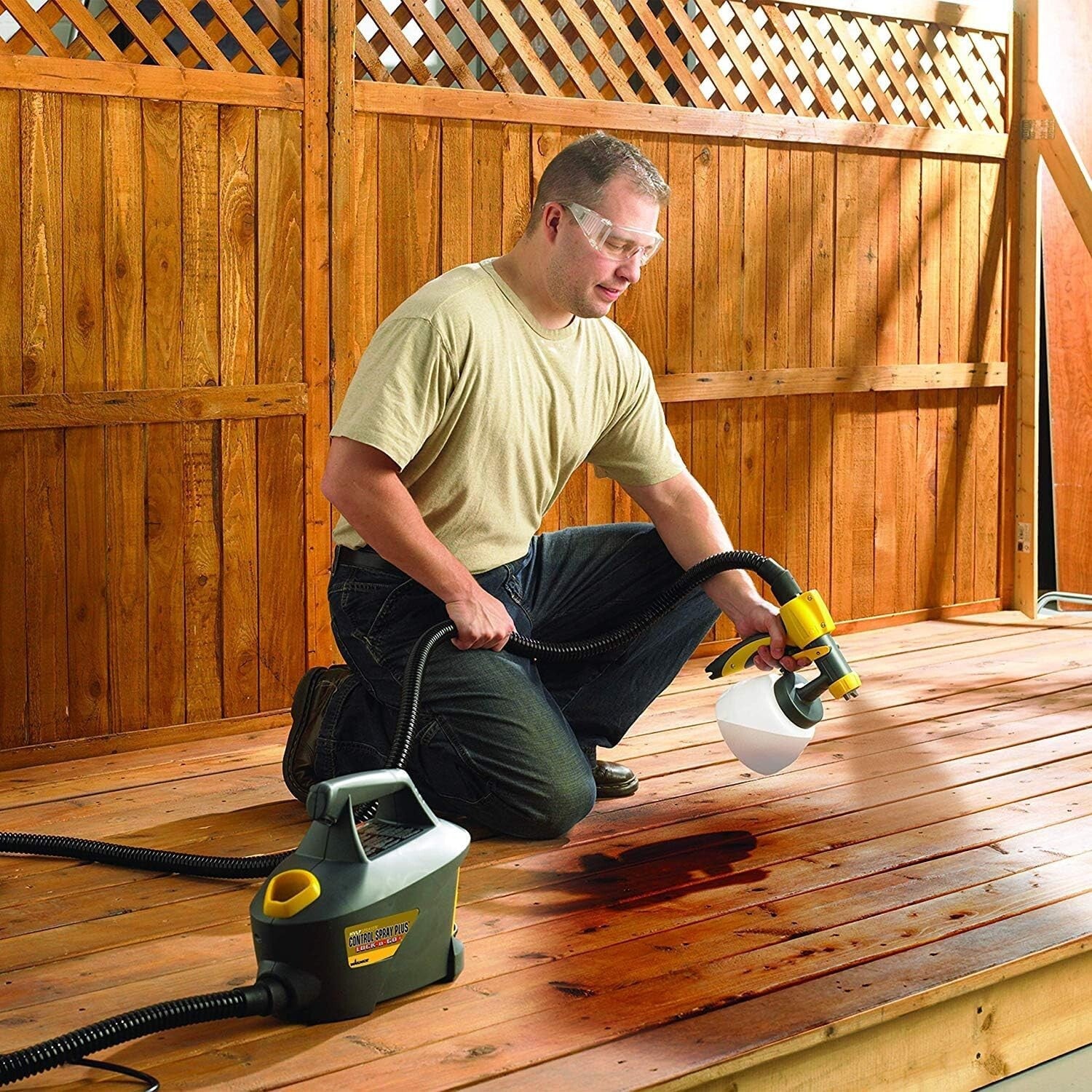 Professional HVLP Paint Sprayer - 5A Power & Fine Finish Control with 3 Patterns