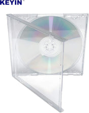 Load image into Gallery viewer, Premium 50-Pack Clear CD Jewel Cases - Standard Size for Organized Storage
