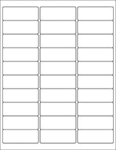 Load image into Gallery viewer, 500 Sheets of 1" x 2-5/8" Address Shipping Labels for Laser and Inkjet Printers