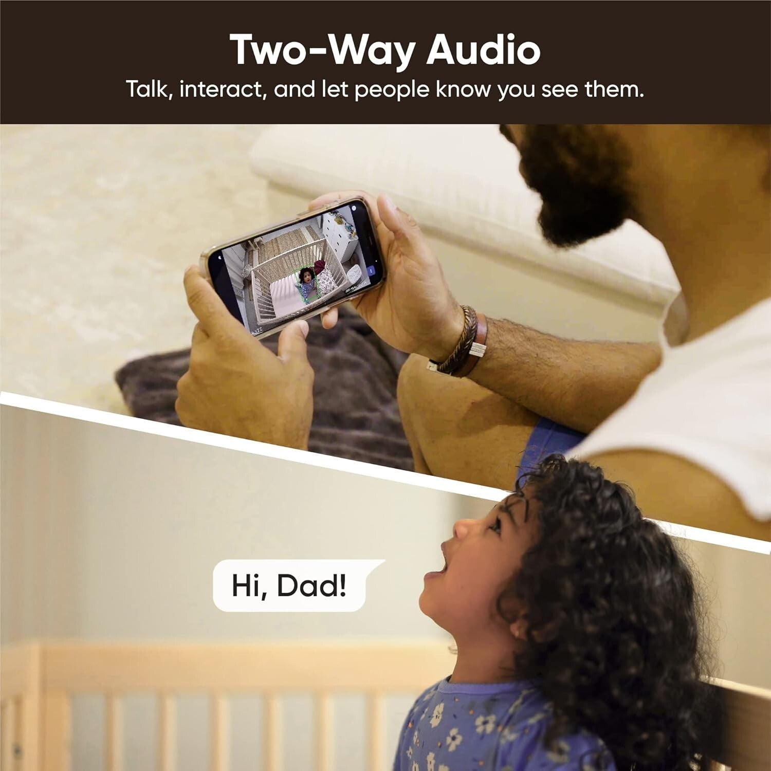 Enhanced Wi-Fi Security Camera with Spotlight, Siren & Child Monitoring Feature