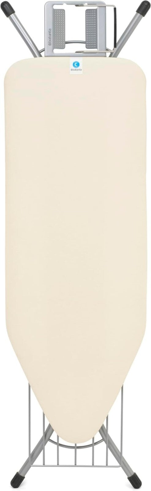 Ergonomic Ironing Board with Linen Rack - Perfect for Left & Right-Handed Users