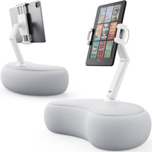 Load image into Gallery viewer, Flexible 360° Adjustable Tablet Stand Pillow - Compatible with iPhone and Kindle