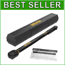 Load image into Gallery viewer, Reliable 1/2-Inch Drive Torque Wrench 10-150 Ft-Lb – Pre-Calibrated for Accuracy