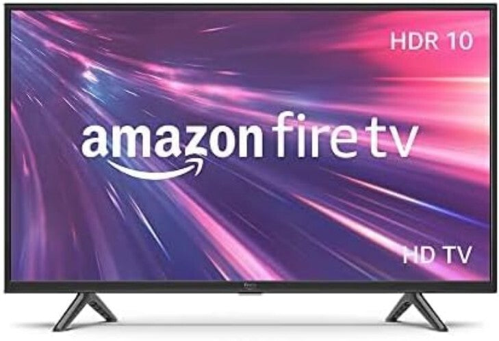 Experience Vivid 32" HD Smart TV with Alexa Voice Control - Stream Movies Freely