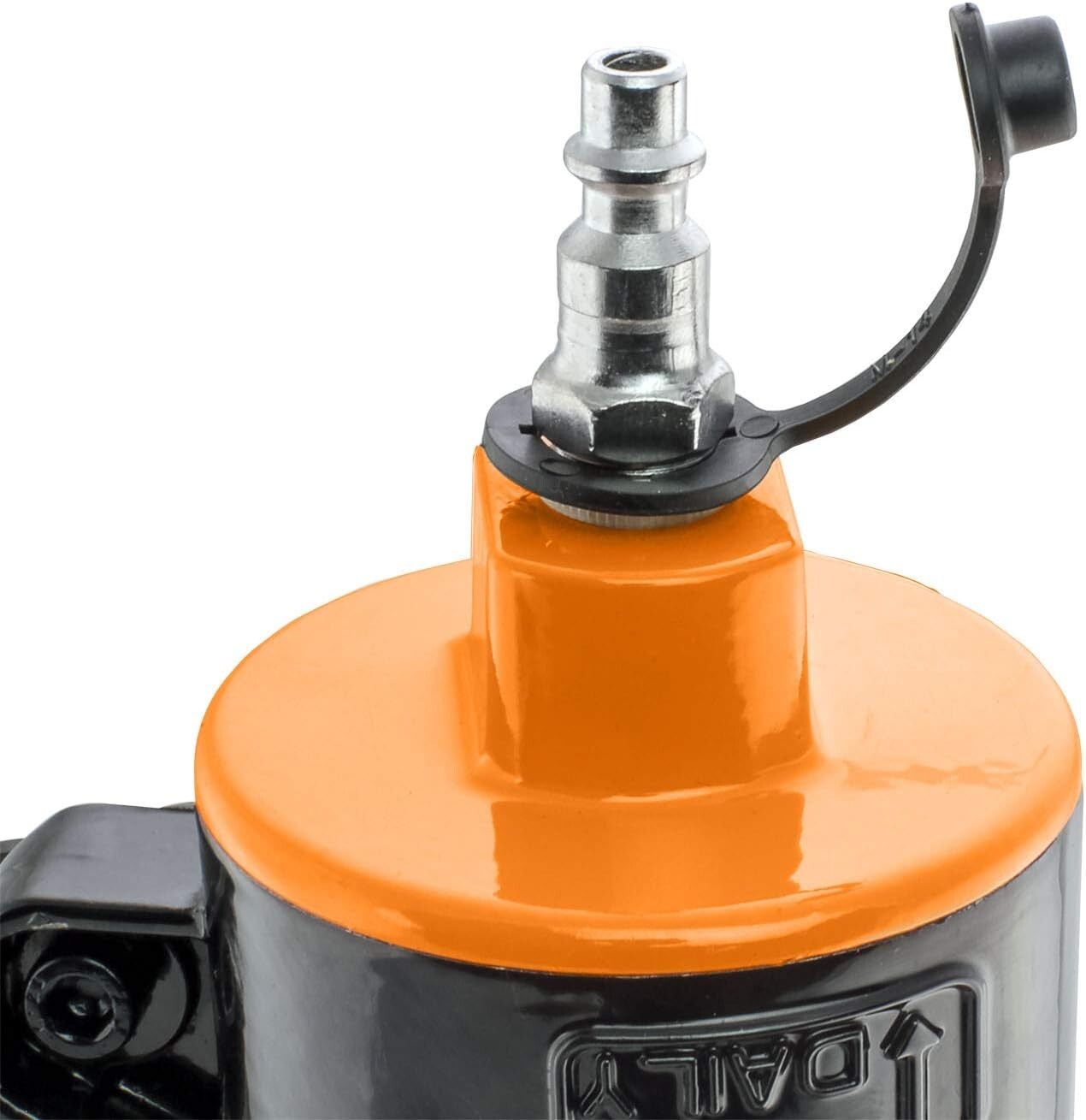 Pneumatic 3" Single Pin Concrete Nailer with Case - Heavy-Duty Tool for Pro Use