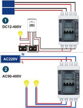 Load image into Gallery viewer, 20 Amp Solar Disconnect Switch - Durable, Waterproof Breaker Box for PV Systems