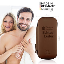 Load image into Gallery viewer, Premium Manicure Set Made in Germany - 7 Tools in Genuine Leather Case