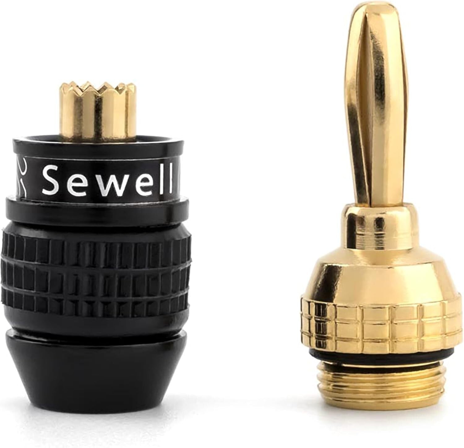 14 Pairs Gold Plated Banana Plugs - Quick Connect for Superior Sound Quality