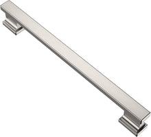 Load image into Gallery viewer, Elegant Zinc Cabinet Pulls with 7 Inch Centers - 10 Pack in Satin Finish