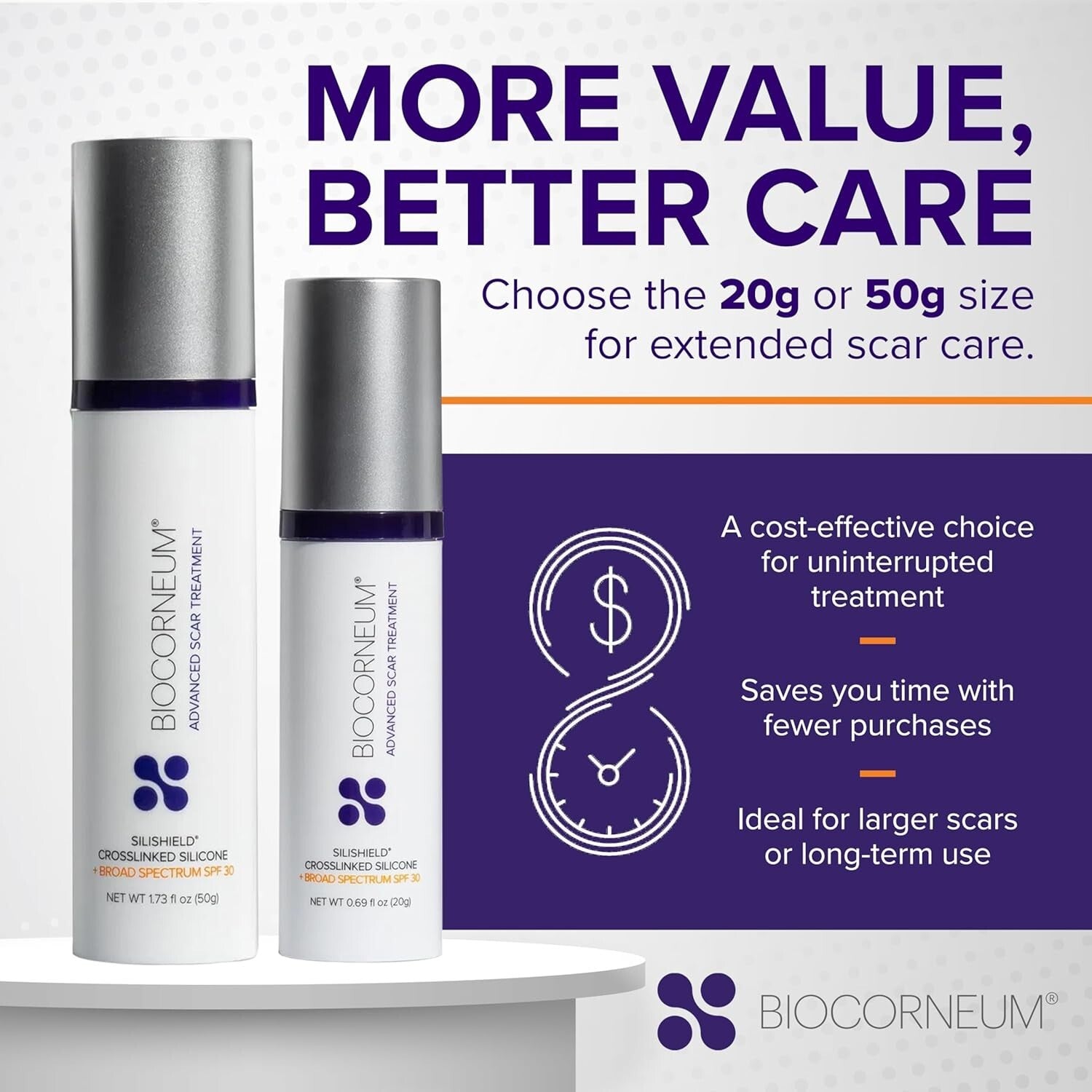 Water-Resistant Advanced Scar Solution with SPF 30 - Quick Results in 60 Days