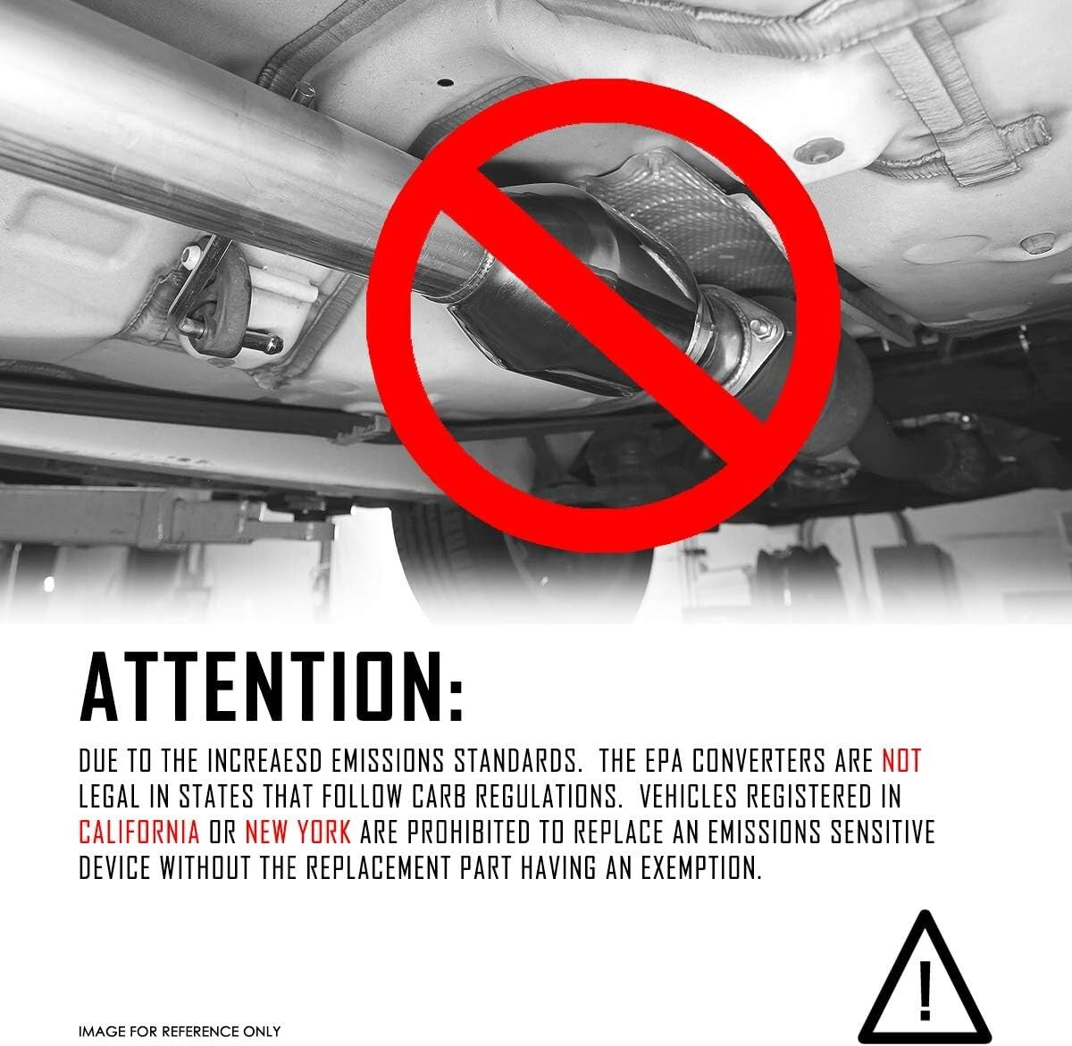 Factory Style Stainless Steel Catalytic Converter Y-Pipe for 02-05 Escalade 1500