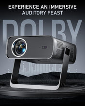 Load image into Gallery viewer, Next-Gen Projector with Built-In WiFi, Dolby Audio &amp; Easy Setup Features