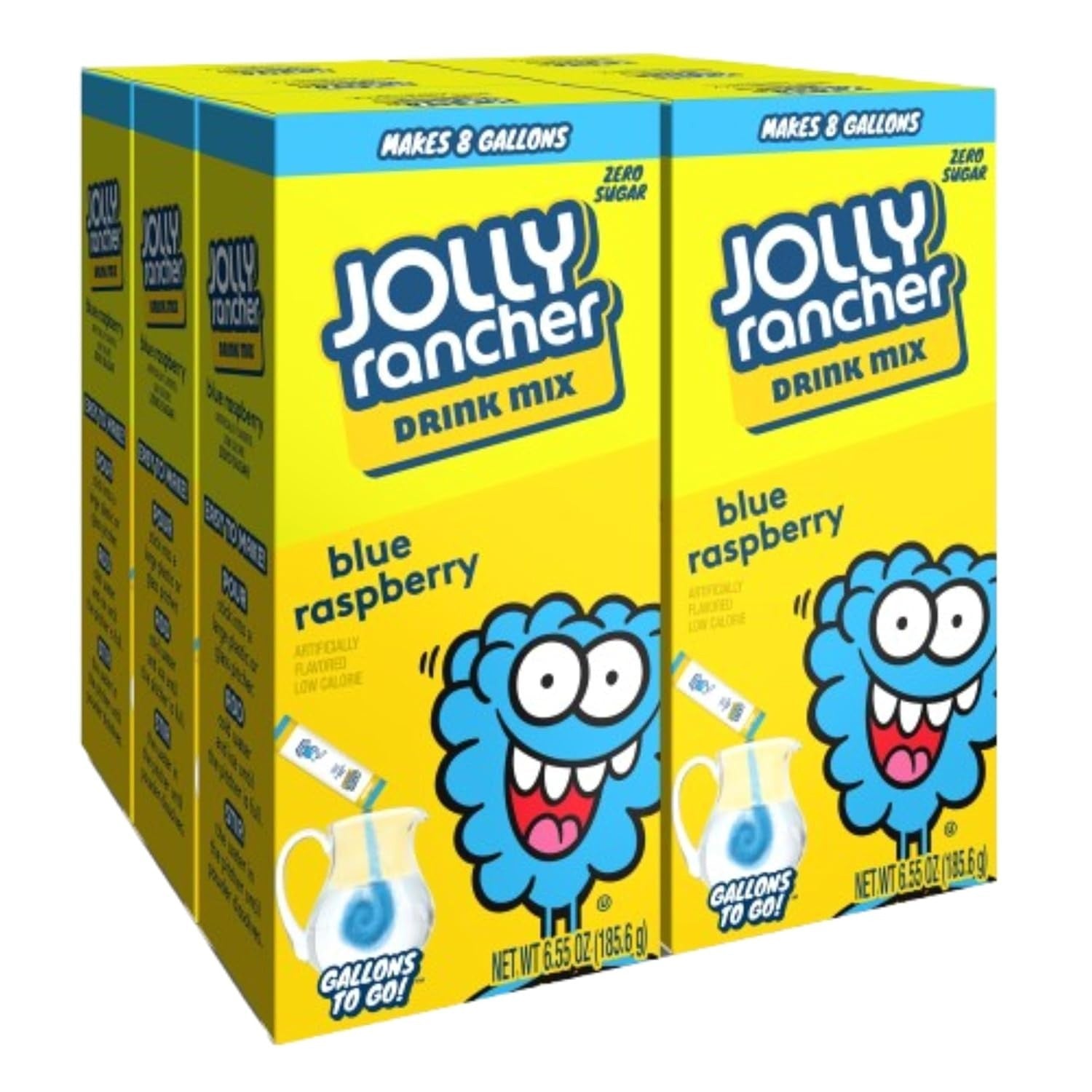 Family-Friendly JOLLY RANCHER Gallons To Go Powdered Drink Mix - Blue Raspberry