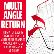 Load image into Gallery viewer, Multi-Angle Pitching Target &amp; Heavy-Duty Baseball Rebounder for Young Athletes