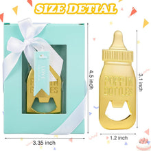 Load image into Gallery viewer, Stylish Zinc Alloy Baby Shower Favors - 50 Pcs Feeder-Shaped Bottle Openers