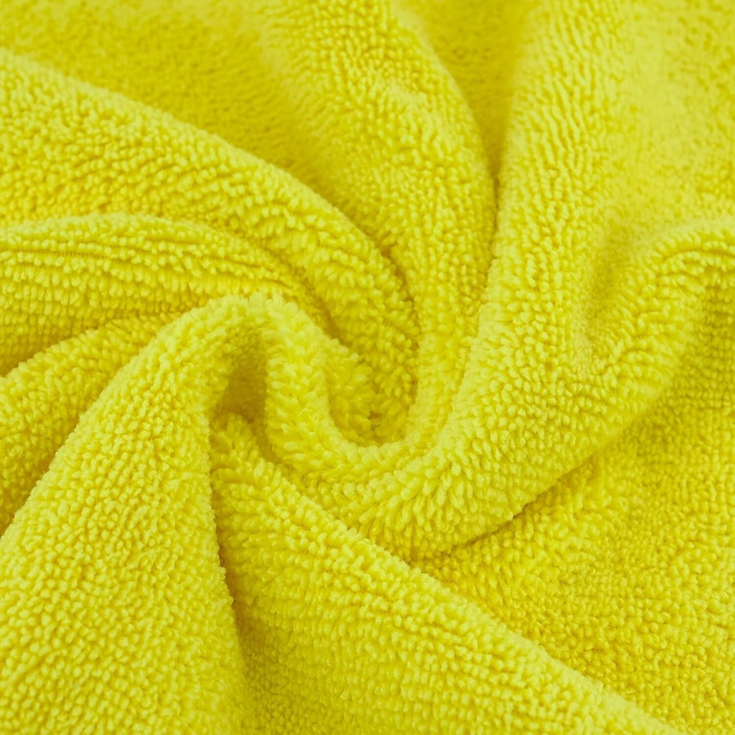 Efficient Microfiber Cleaning Towels, Lint-Free, 16x16, 36-Pack for Home & Auto