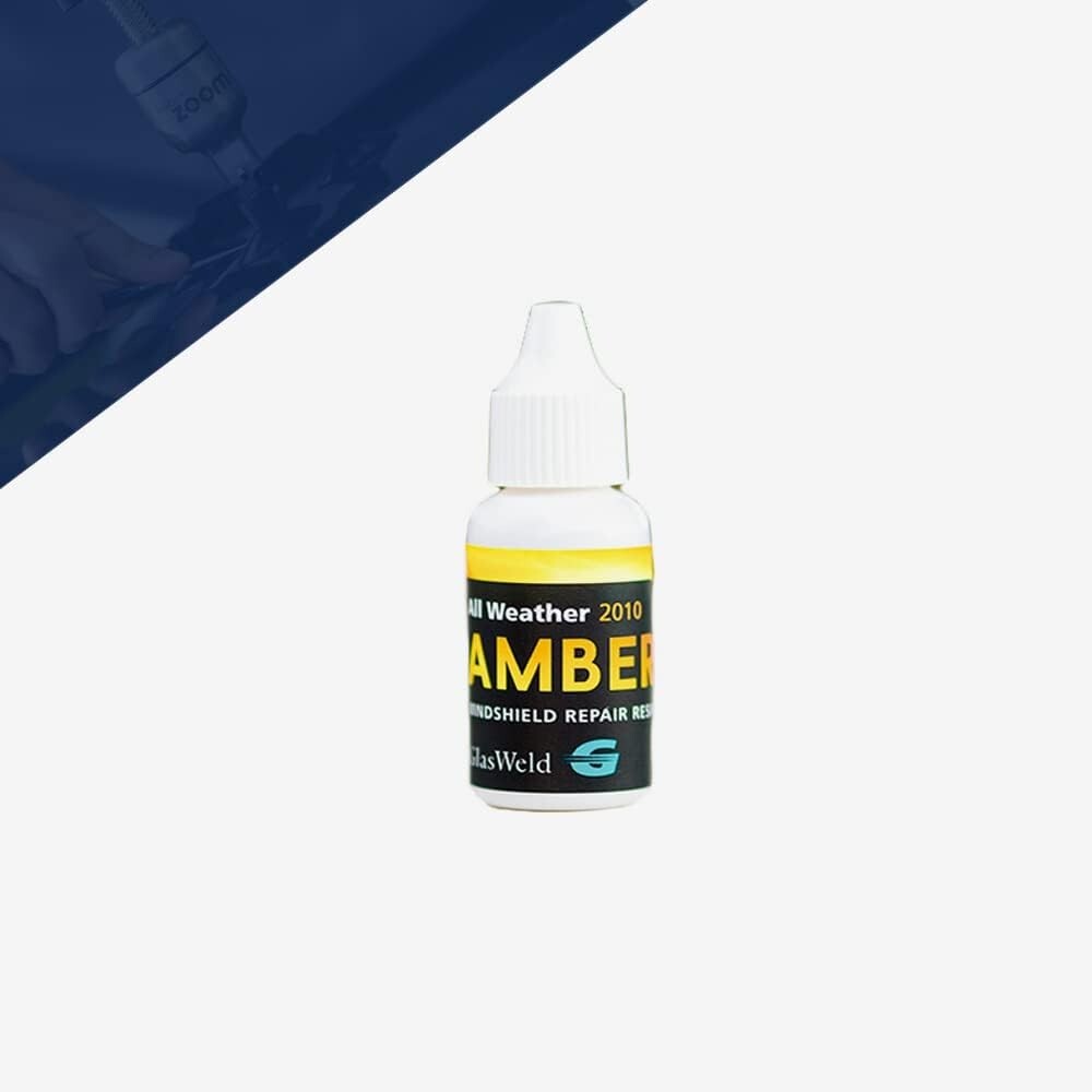 Professional Amber Glass Repair Resin - Ideal for Long-Lasting Windshield Fixes