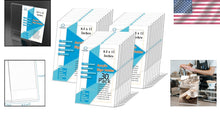 Load image into Gallery viewer, 30 Pcs Slant Back Acrylic Sign Holder 8.5x11 - Durable Tabletop Display Stand