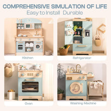 Load image into Gallery viewer, Engaging Kids Kitchen Playset - Oven, Fridge &amp; Washing Machine for Role-Play