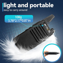 Load image into Gallery viewer, Efficient Walkie Talkies - 6 Pack Rechargeable Two-Way Radios with Multi Charger