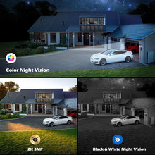 Load image into Gallery viewer, 2K Solar Security Camera | Wireless Outdoor PTZ with 355° View &amp; Night Vision