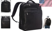 Load image into Gallery viewer, Stylish Anti-Theft Leather Messenger Bag &amp; 16" Laptop Backpack - Compact Design