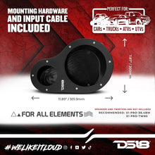 Load image into Gallery viewer, Sleek 6.5" Midrange &amp; 1.5" Tweeter Weatherproof Speaker Pods for Outdoor Use